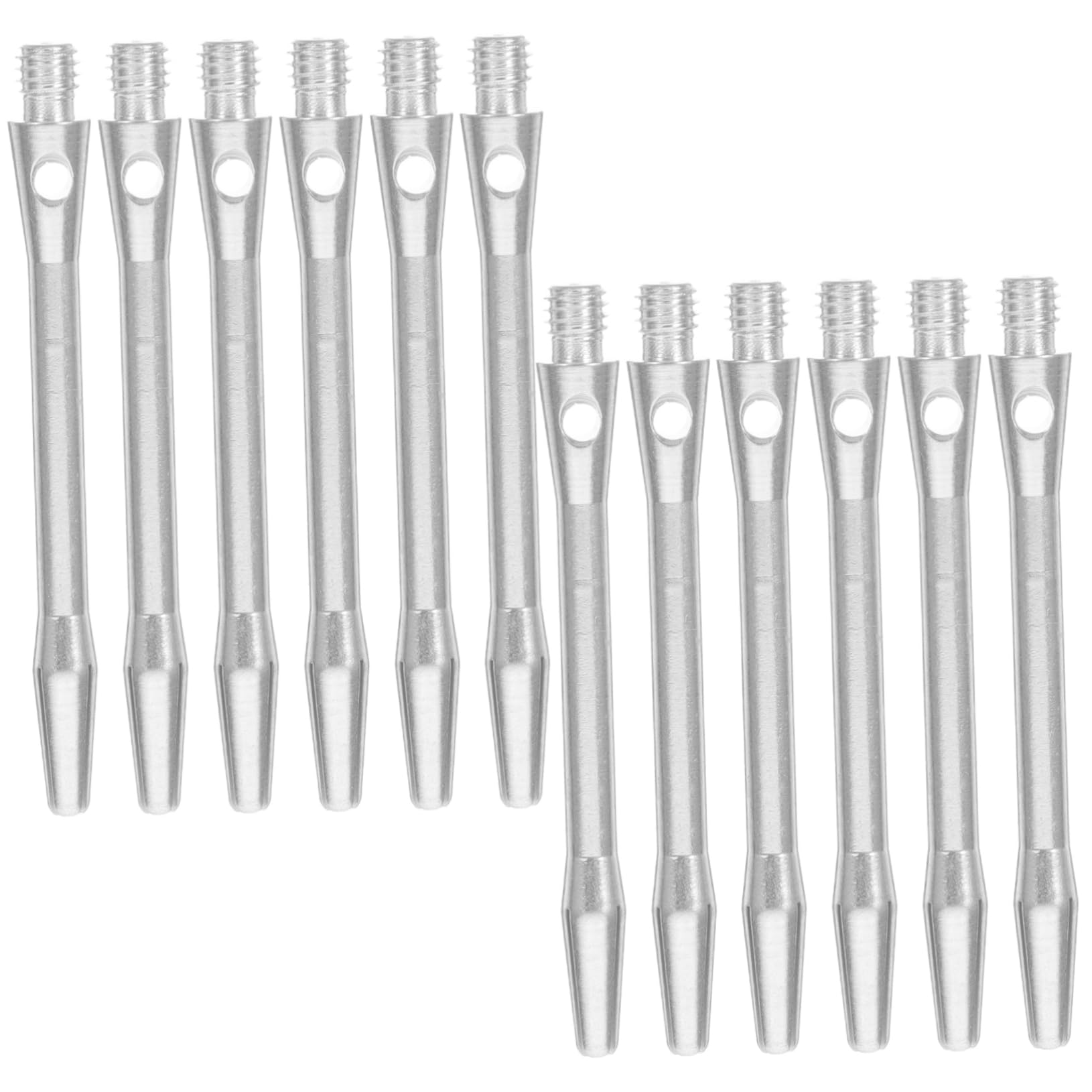 OSOLADY Aluminum Shafts 12 Pack Threaded Shafts Game Accessory Professional Outdoor
