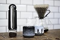 Vista 5 de CrushGrind Molinillo de café manual Columbia con molino cónico de cerámica y grado de molienda ajustable, portátil para llevar