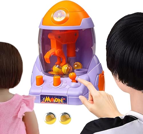 Miniatura 5 de Máquina de garras Juego de mesa Mini juego de arcada divertido desafío máquina de garra dispensador de premios Juguete expendedor Juguete