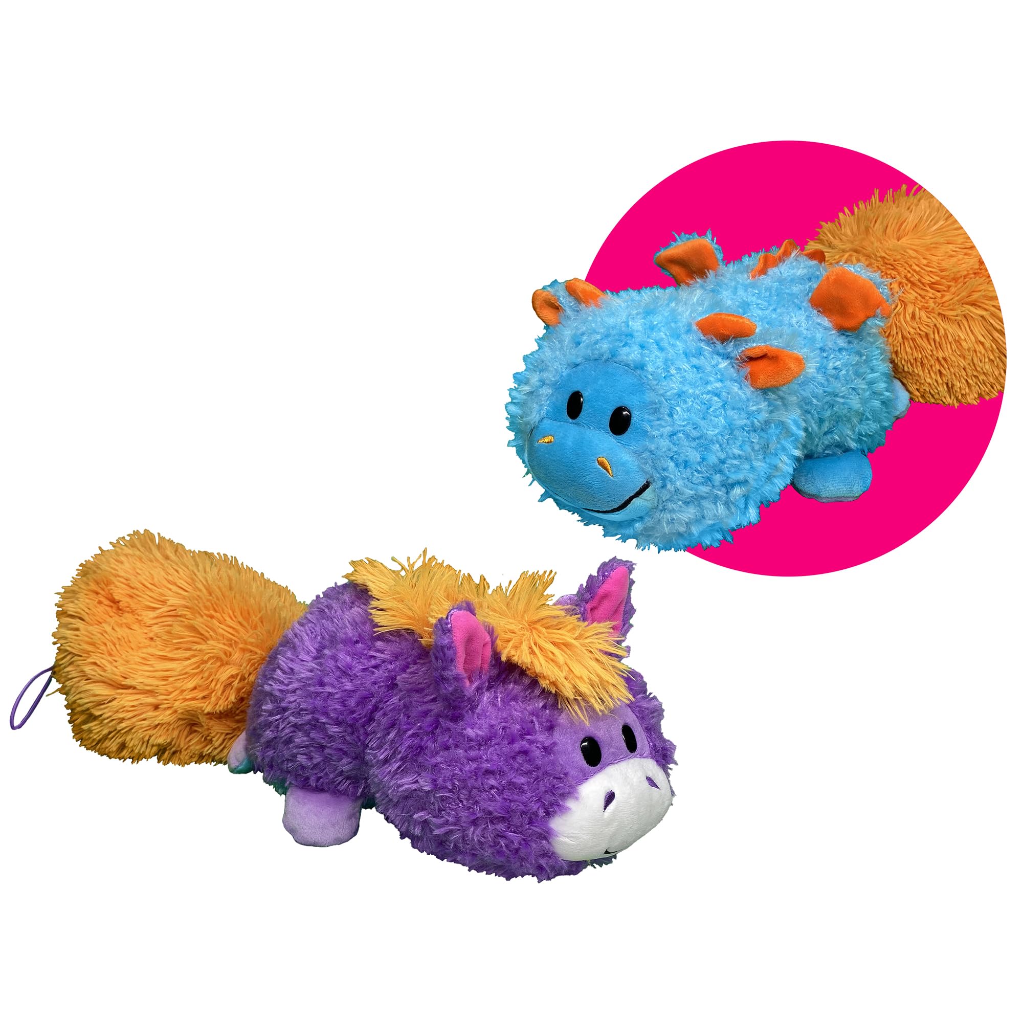 Amazon.com: FlipaZoo Magic Tails Blue Dragon to Purple Unicorn - 2