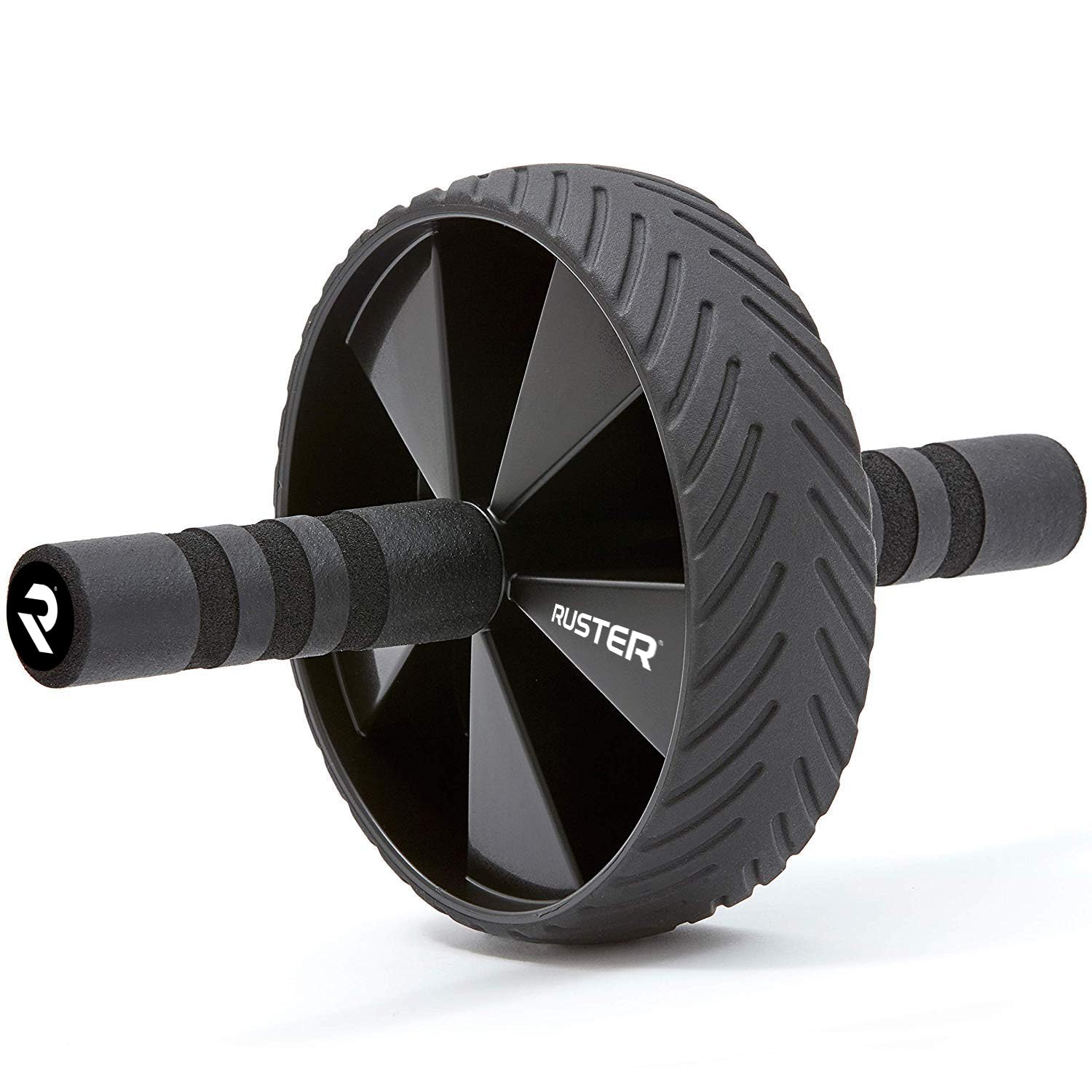 RUSTER Rueda Abdominal. Rodillo de Abdominales, Mango Ergonómico Antideslizante, Equipo Fitness para Casa y Gimnasio