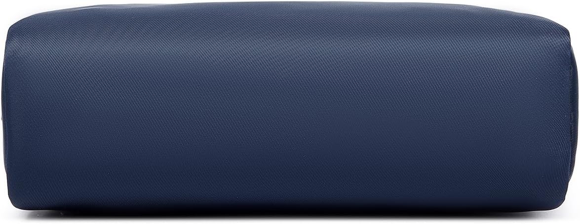 Waterproof Makeup Bag Large Capacity Women's Classic Black Wash Bag Adjustable Partition Wash Bag Brush and Cosmetic Carrying Bag… (Navy Blue) - Image 9