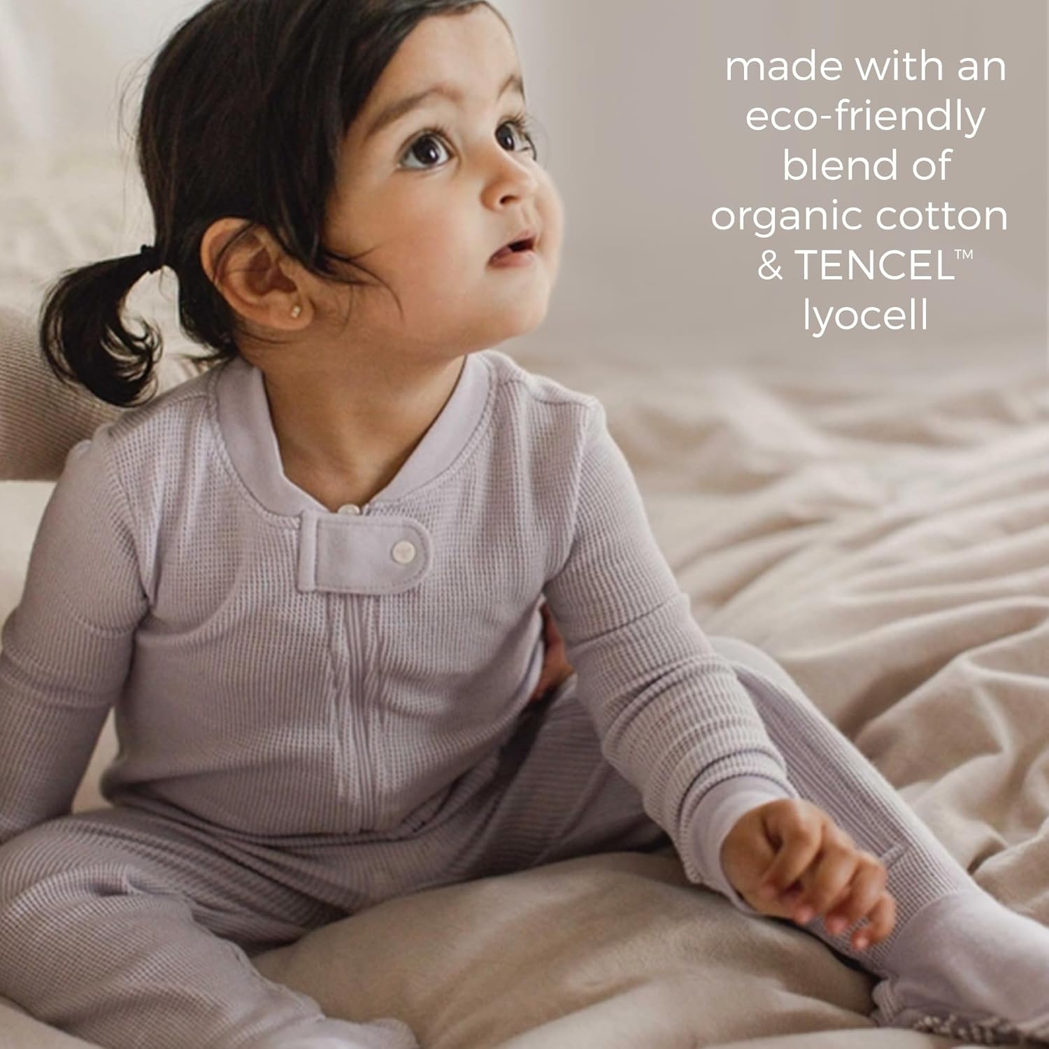 Burt's Bees Baby unisex-baby Honeysoft Sleeper Pajamas, Zip Front Non-slip Footed Footie Pjs, Organic Cotton & Lyocell - Image 5