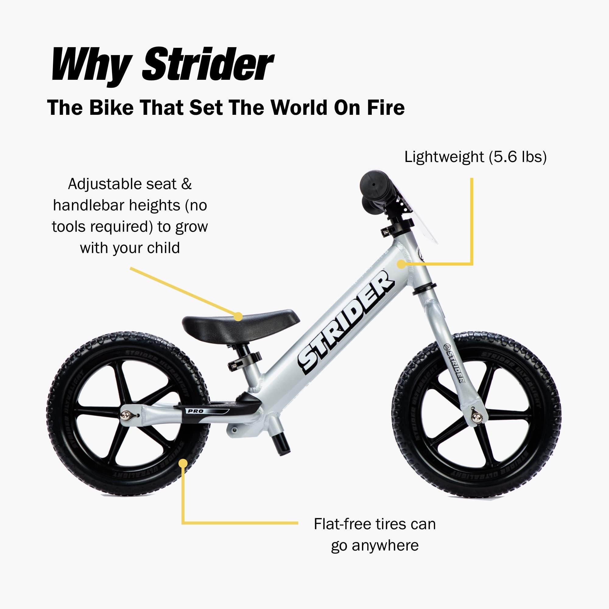送料込✦ストライダープロ STRIDER PRO (シルバー) ストライダー ストライダー プロ [シルバー] (のりものおもちゃ) 価格