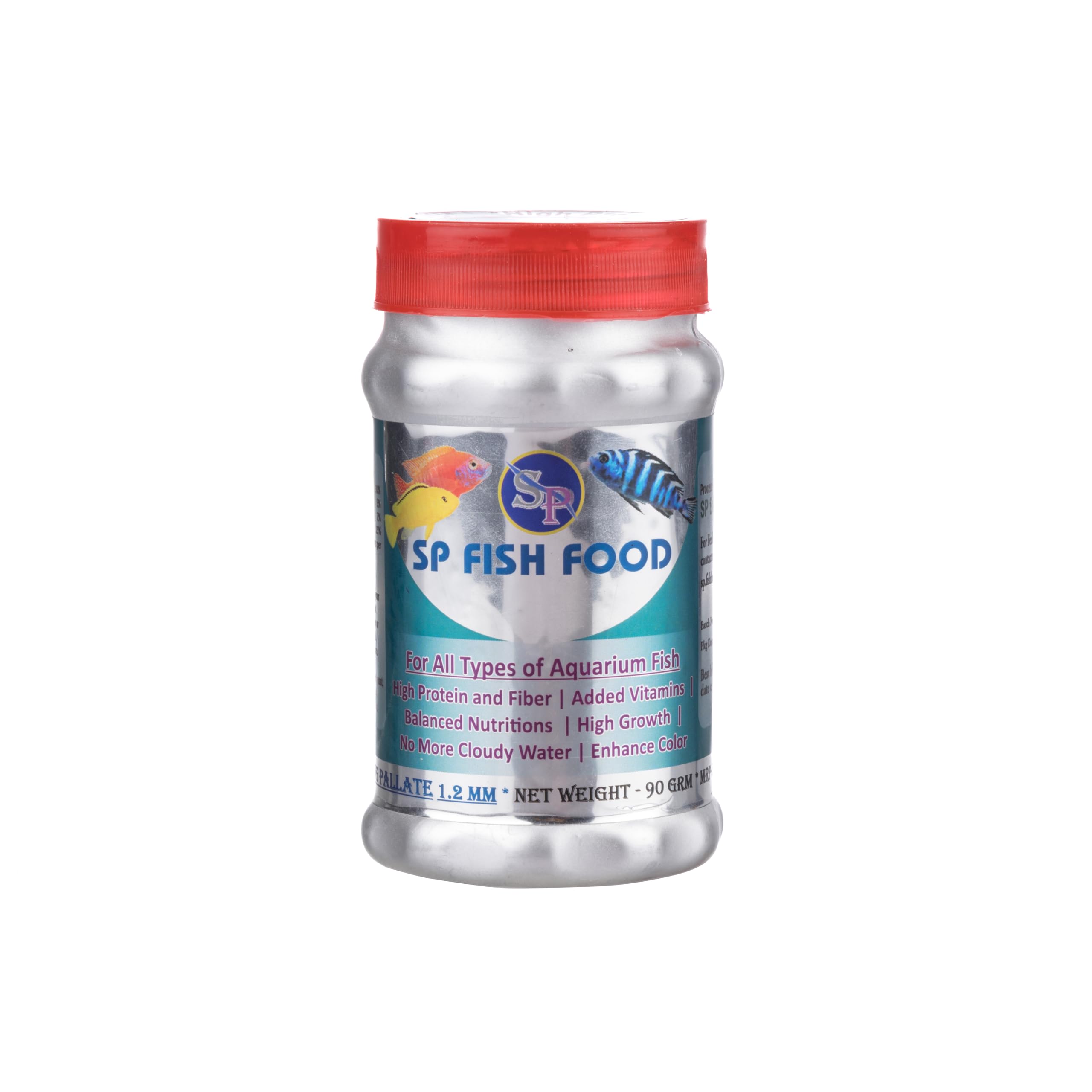 SP Fish Food Floating Pallate Fish Food for All Types of Aquarium Fishes (90gm. Size 1.2mm.) Pack of 1 Bottle (B0B5269GZL) Amazon Price History, Amazon Price Tracker