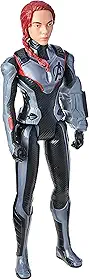 Boneca Marvel Avengers Titan Hero Black Widow 2.0 Viúva Negra - Figura de 30 cm - E3920 - Hasbro