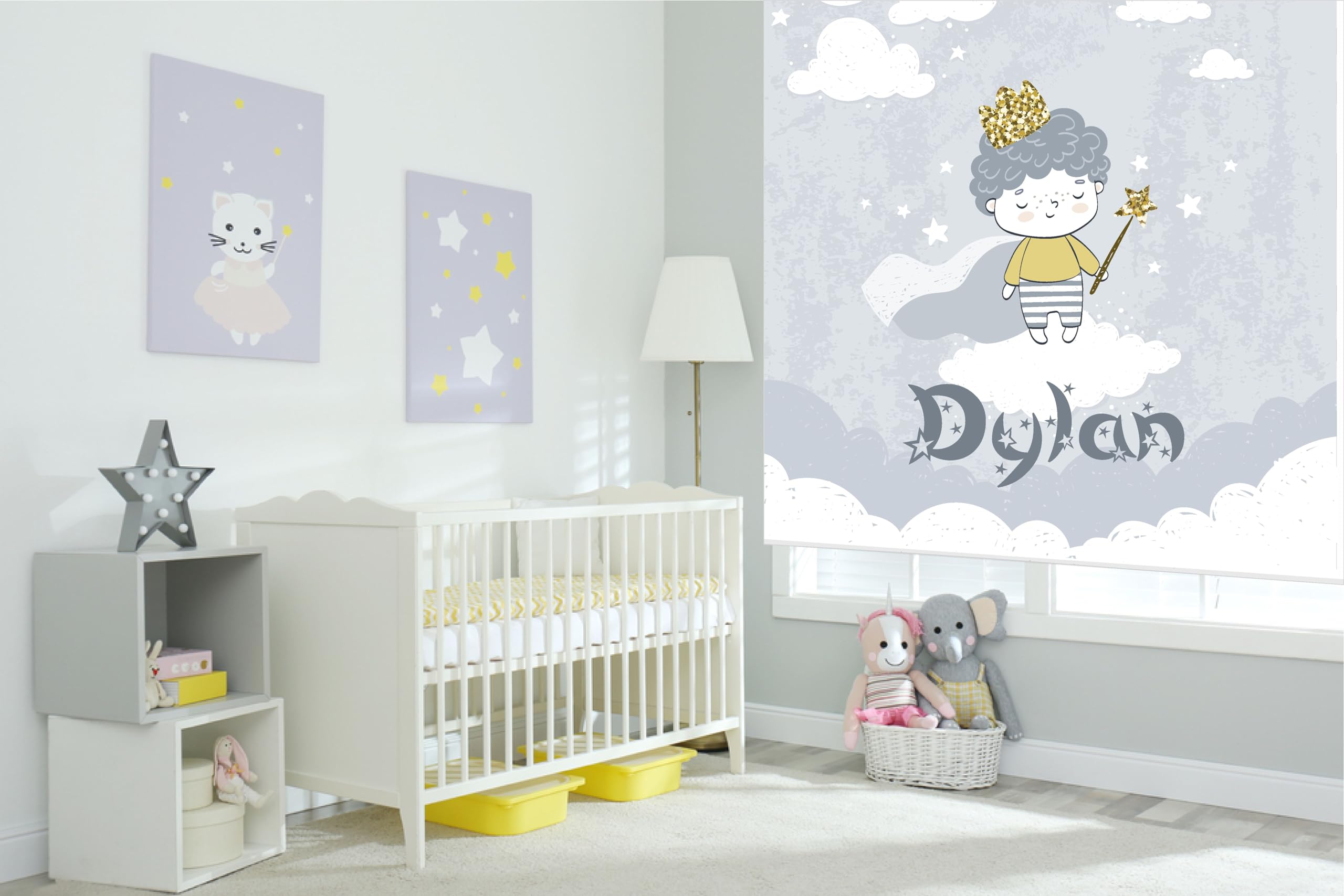 Estor infantil niño. Estor infantil dibujo estrellas, Estores infantiles niño habitacion tejido translucido. Estor infantil bebe dibujo El Principito. Estores infantiles Personalizados. (140x170)
