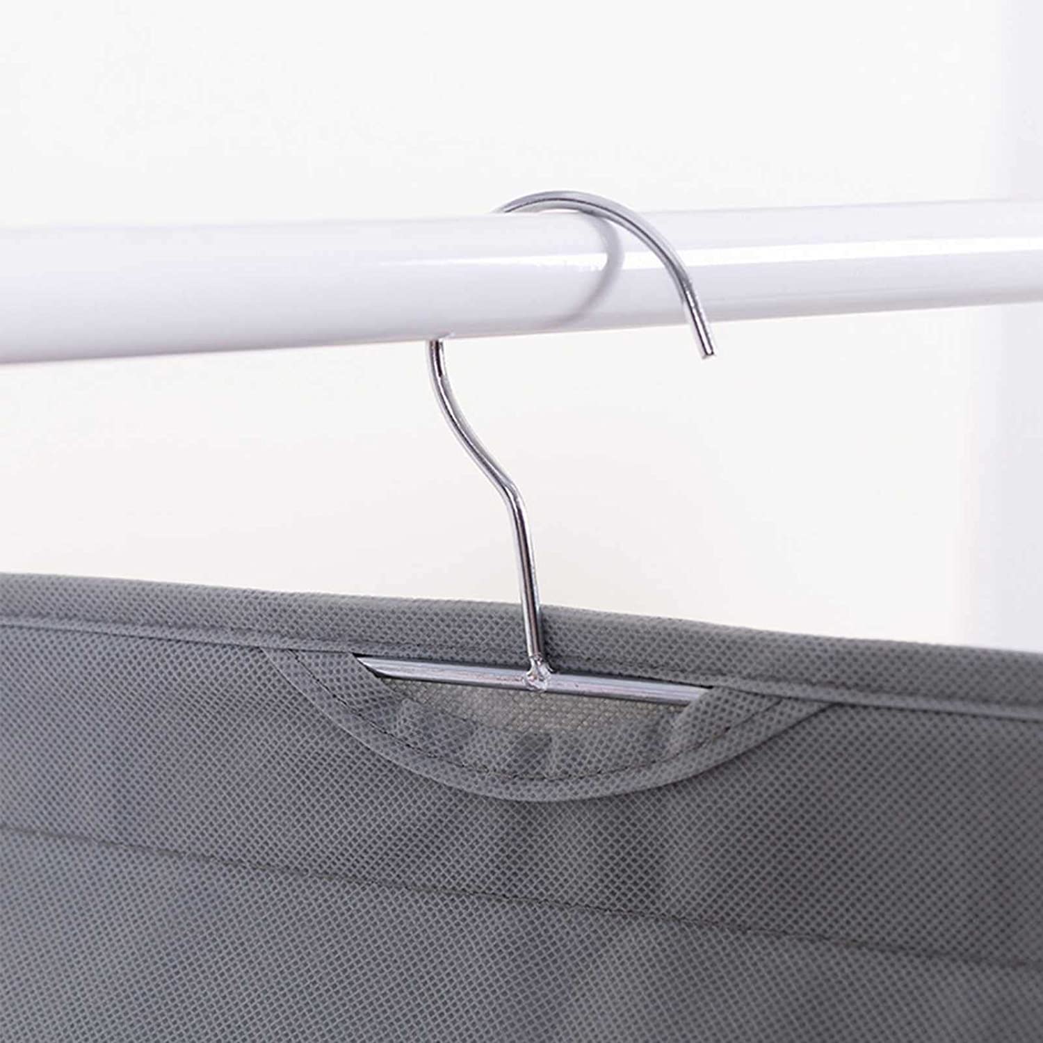 2 Piezas Organizador para Colgar Bolsos Colgador De Almacenamiento De Bolsos Organizador De Armario De Tela Oxford Ahorro De Espacio En El Armario (3 Rejillas Y 4 Rejillas)
