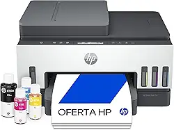 Impressora Multifuncional HP Smart Tank 754 Tanque de Tinta Colorida Wi-Fi Scanner Duplex, Bluetooth. Funções: Imprimir, Copiar, Digitalizar. Cor: Branco (2H0A6A#AK4)