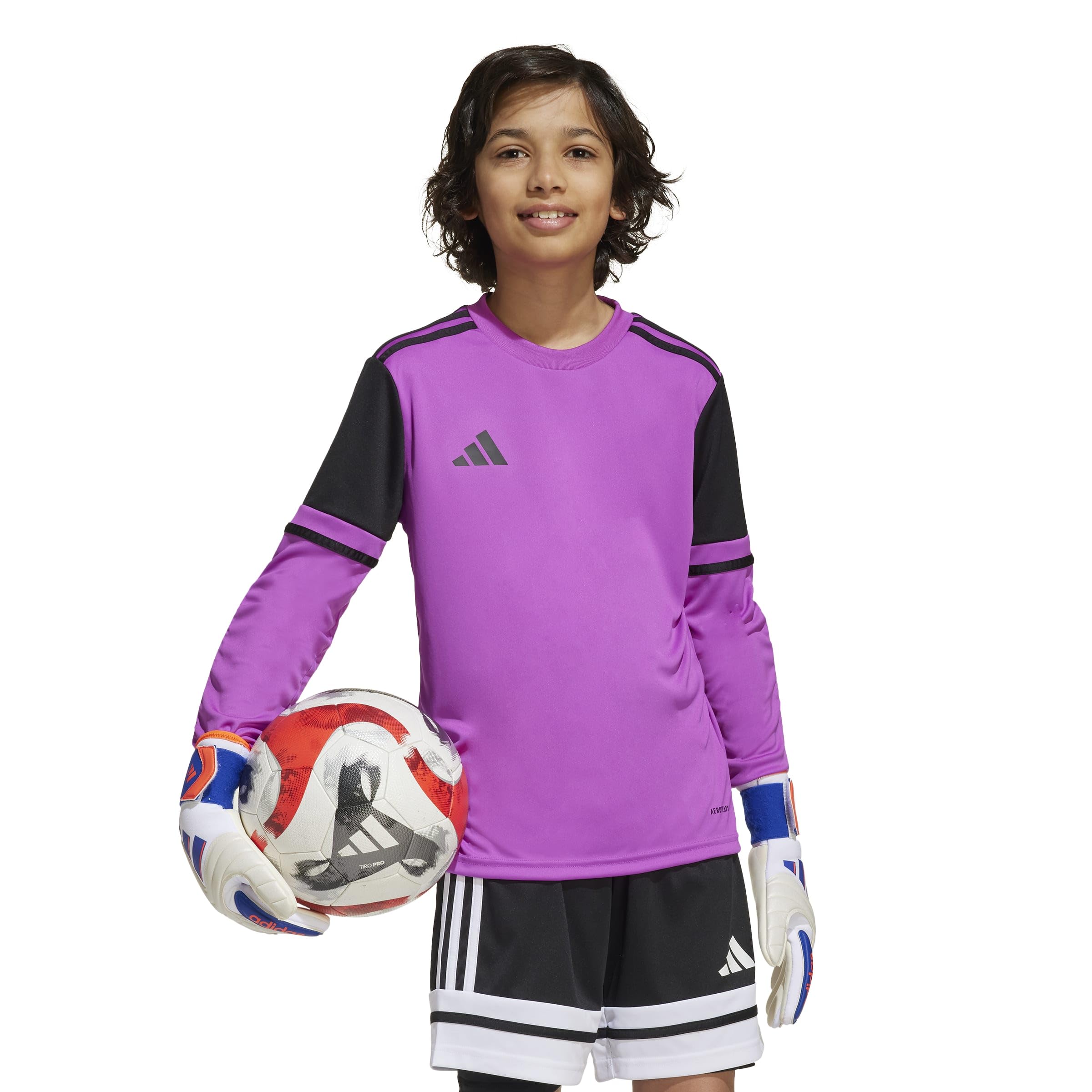 adidas Podkoszulek Uniseks - dzieci Squadra25 Goalkeeper Jersey Long Sleeve Kids