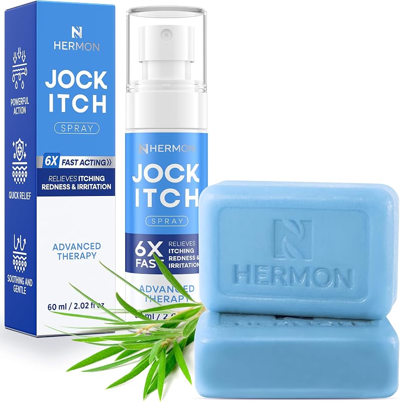 Kit Hermon com spray e sabonetes