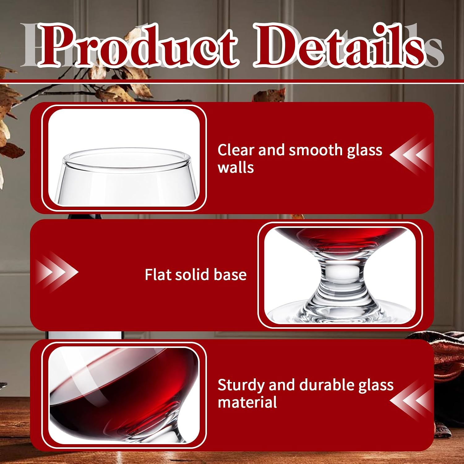 12 Pcs 3.5oz Cute Shot Glasses, Small Brandy Cognac Tasting Glasses