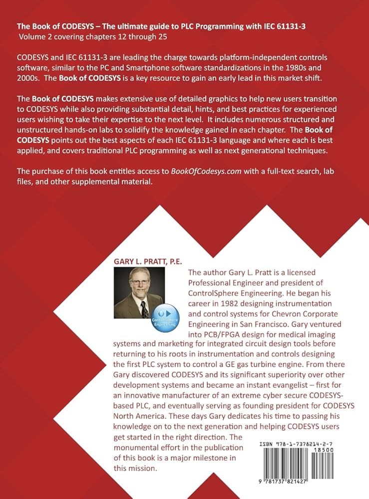 コンピュータ・IT THE BOOK OF CODESYS Volume 1 & 2 Amazon.com: The Book of CODESYS - Volume 2: The ultimate guide to