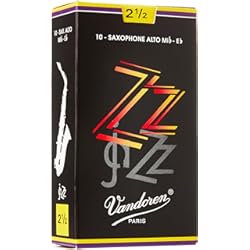 Saxofon Transparente Vandoren SR4125 - Caja de 10 cañas para saxofón alto