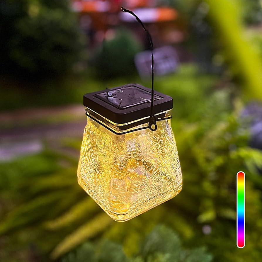 Amazon.com: Solar Lantern Outdoor Waterproof,Hanging Solar