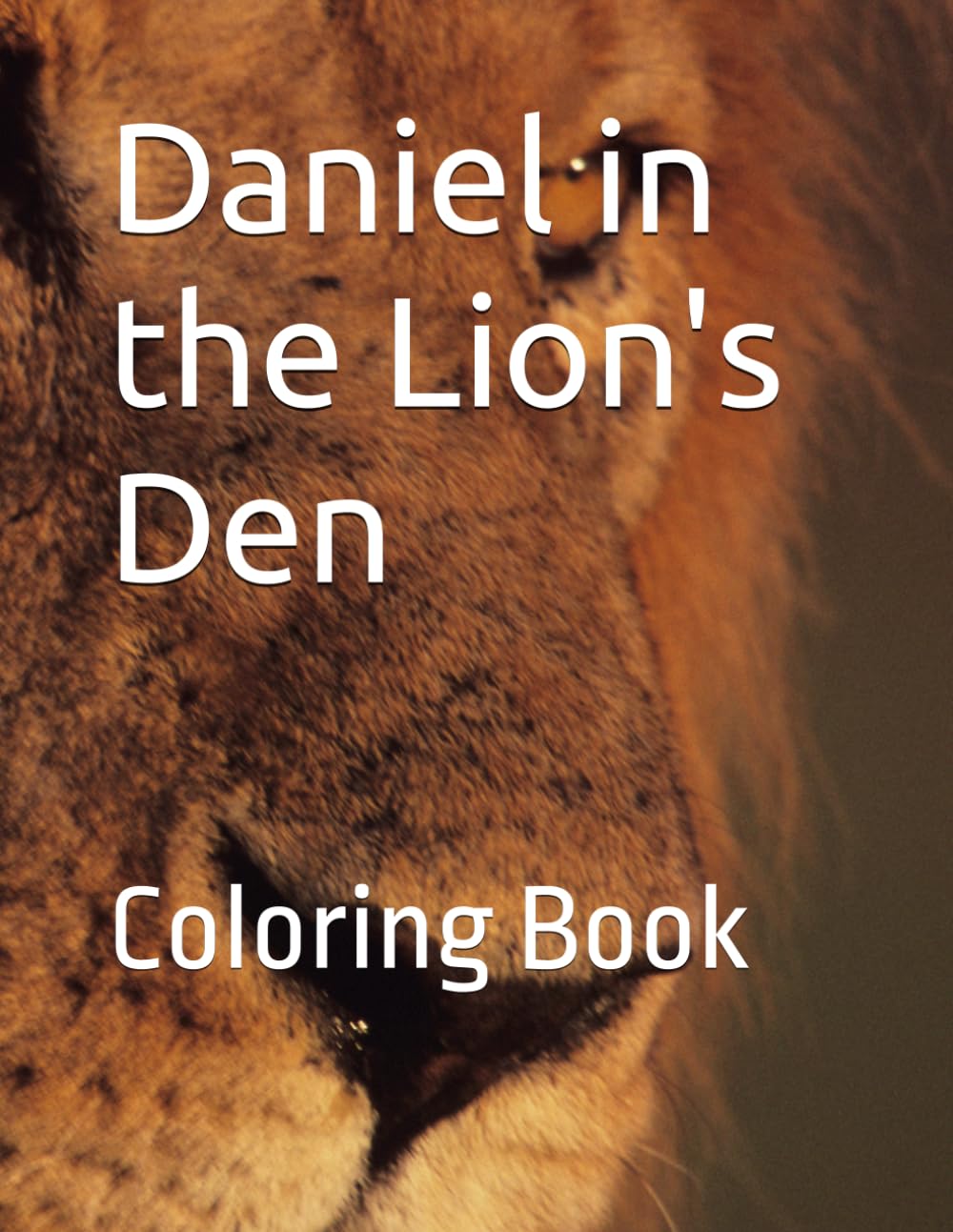 Daniel in the Lion's Den Coloring Book
