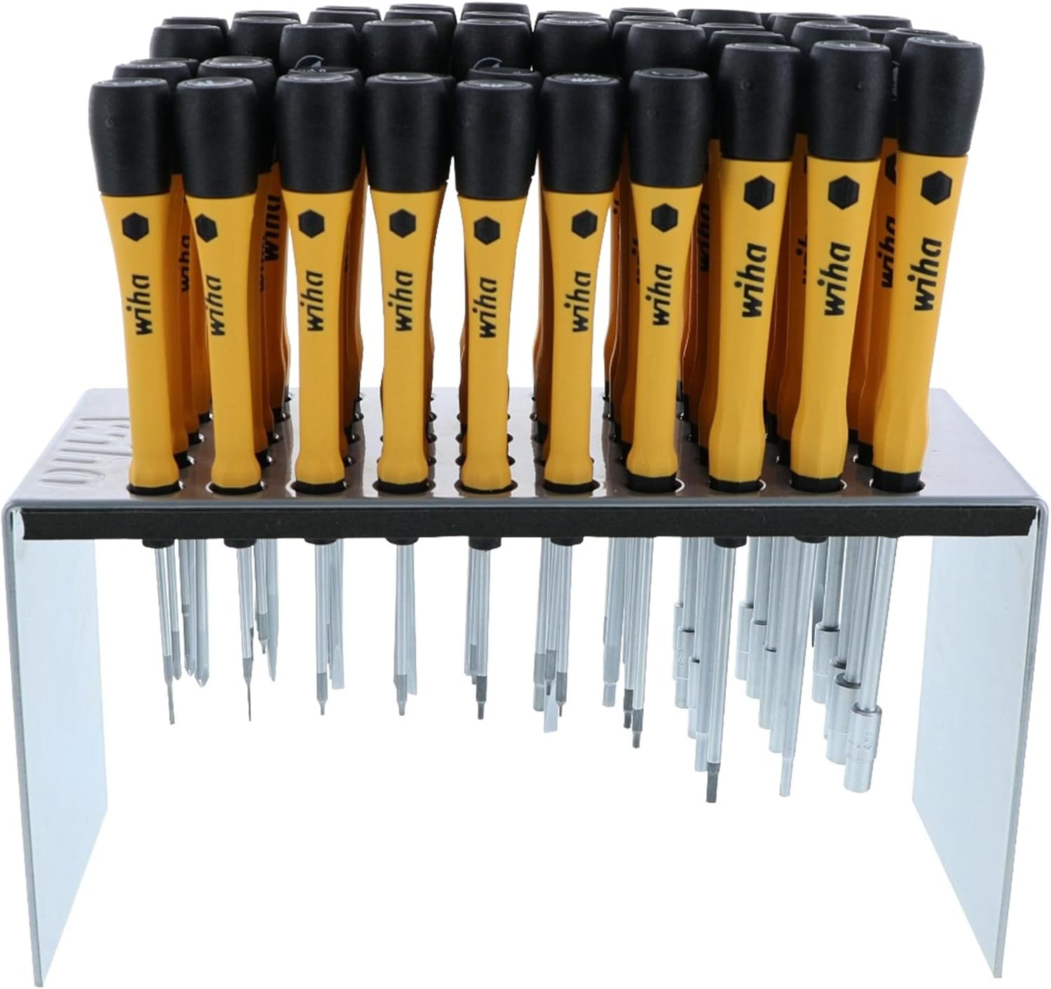 Wiha 92093 50 Piece Master Technician's ESD Safe PicoFinish Precision Screwdriver Bench Top Set