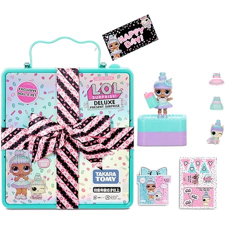 Amazon 国内販売正規品 L O L サプライズ デラックス プレゼントサプライズ ティール 人形 ドール おもちゃ Amazon 国内販売正規品 L O L サプライズ デラックス プレゼントサプライズ ティール 人形 ドール おもちゃ