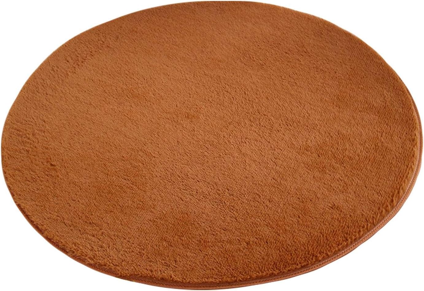Round Soft Kids Fluffy Rug,Shaggy Anti Slip Washable Area