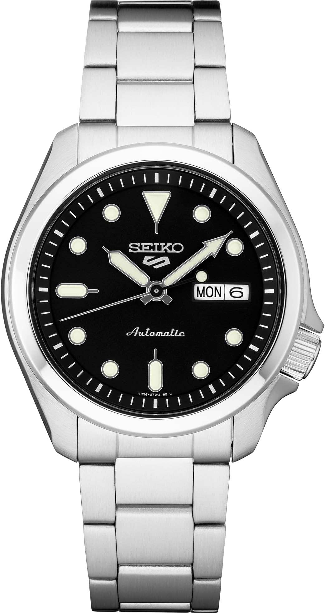 Automatic Watch for Men - 5 Sports - Day/Date Calendar, LumiBrite Hands and Markers, and Rotating Bezel, 100m Water-Resistant