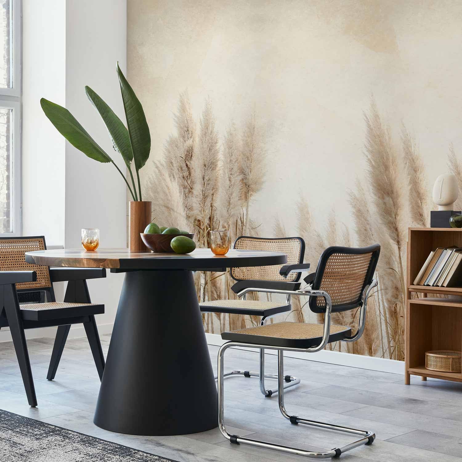 murando - Papier peint panoramique nature 350x256 cm - Revêtement mural décoration pour chambre salon cuisine - Design unique et moderne - Vert gris marron - b-A-10095-a-a