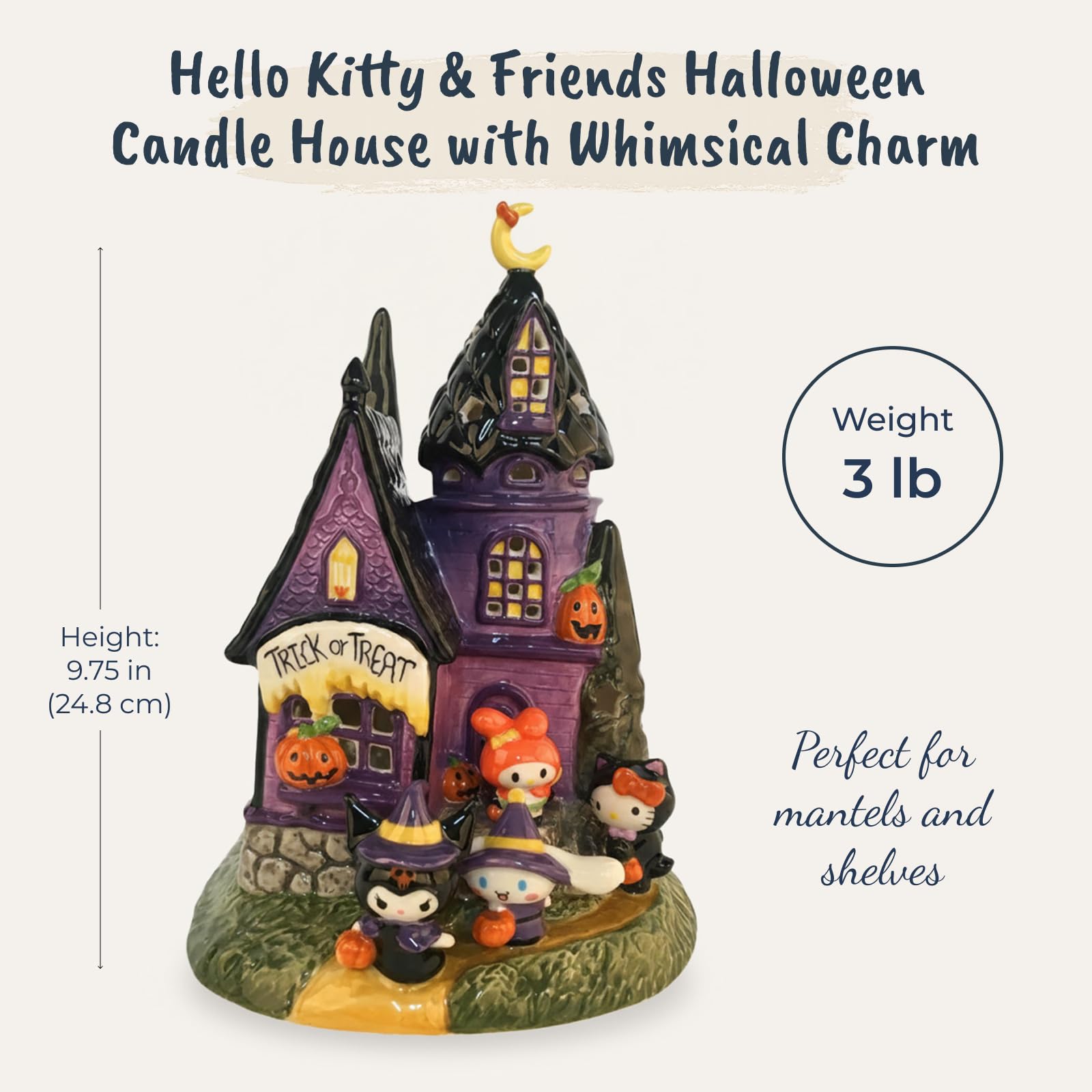 Amazon.com: Blue Sky Clayworks Hello Kitty & Friends Trick-or