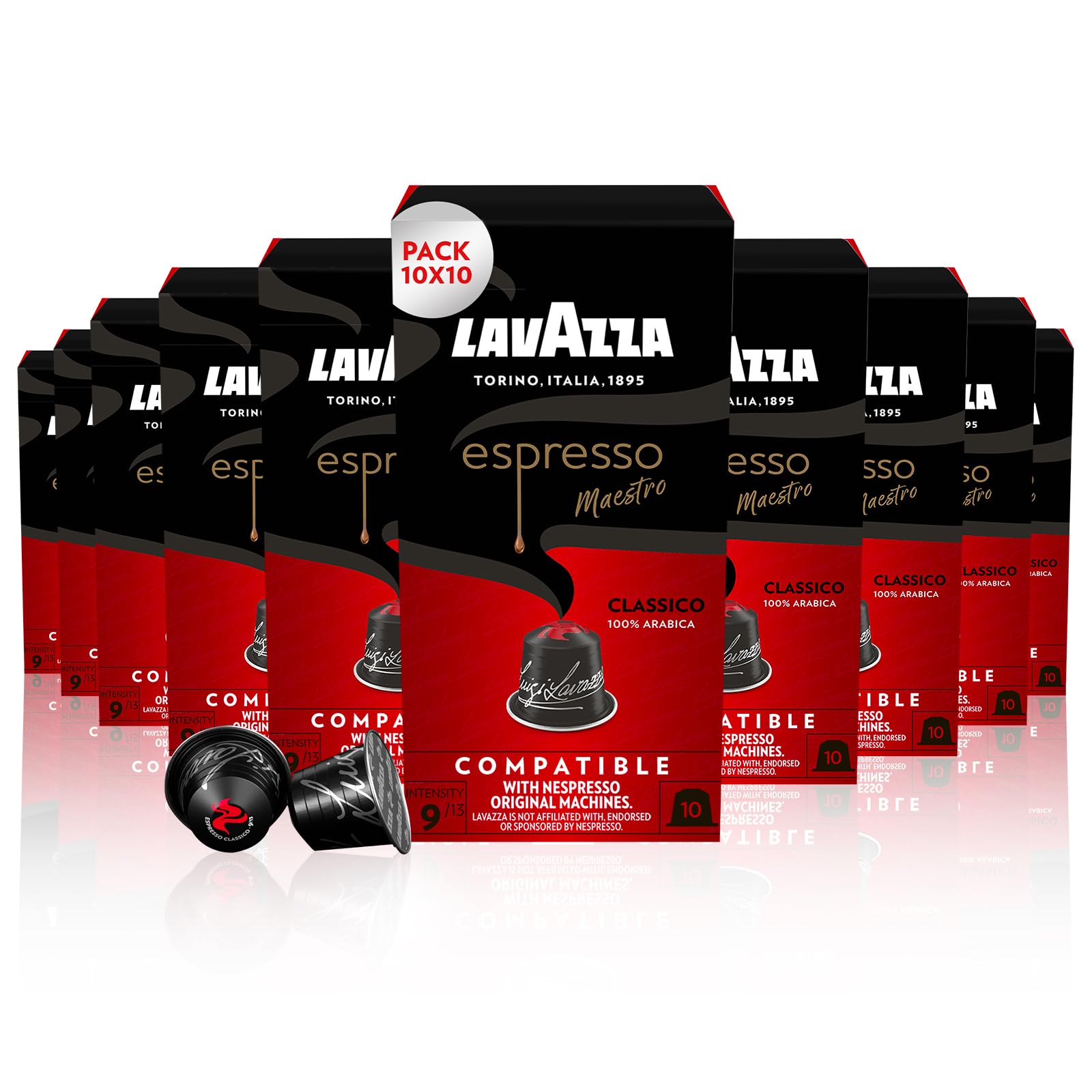 Lavazza Espresso Maestro Classico 10 x 10 Kapseln, medium_roast