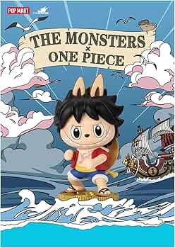 Amazon | POPMART × ワンピース Labubu THE MONSTERS ラブブ コラボ