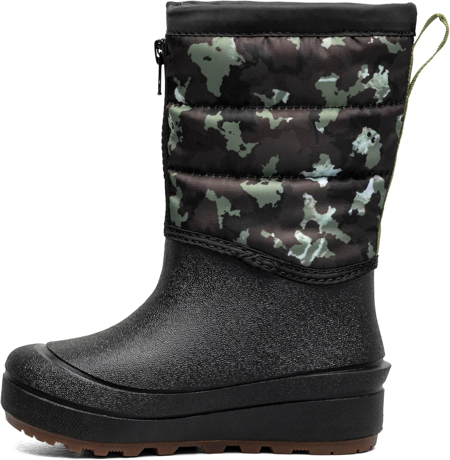 BOGS unisex-child Snow Shell Zip - Camo Texture (Toddler/Little Kid/Big Kid)