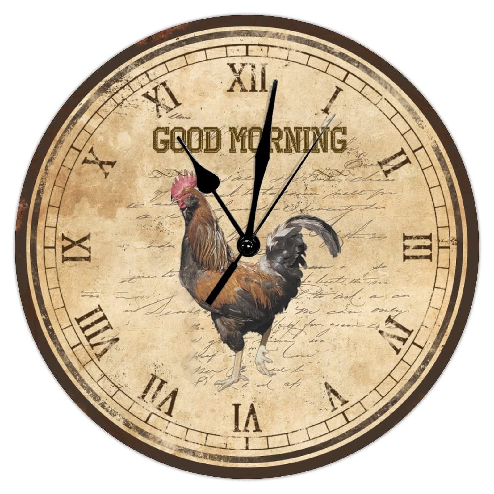 Horloge murale silencieuse à piles pour travailler sans aucun tic-tac