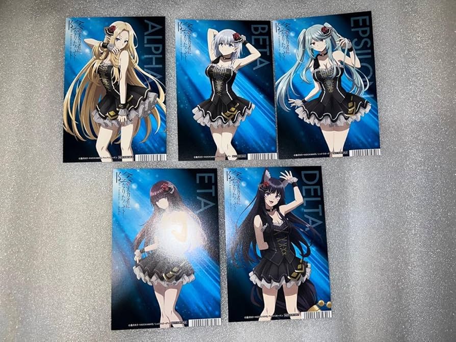 Amazon.co.jp: 陰の実力者になりたくて 特典イラストカード 全5種