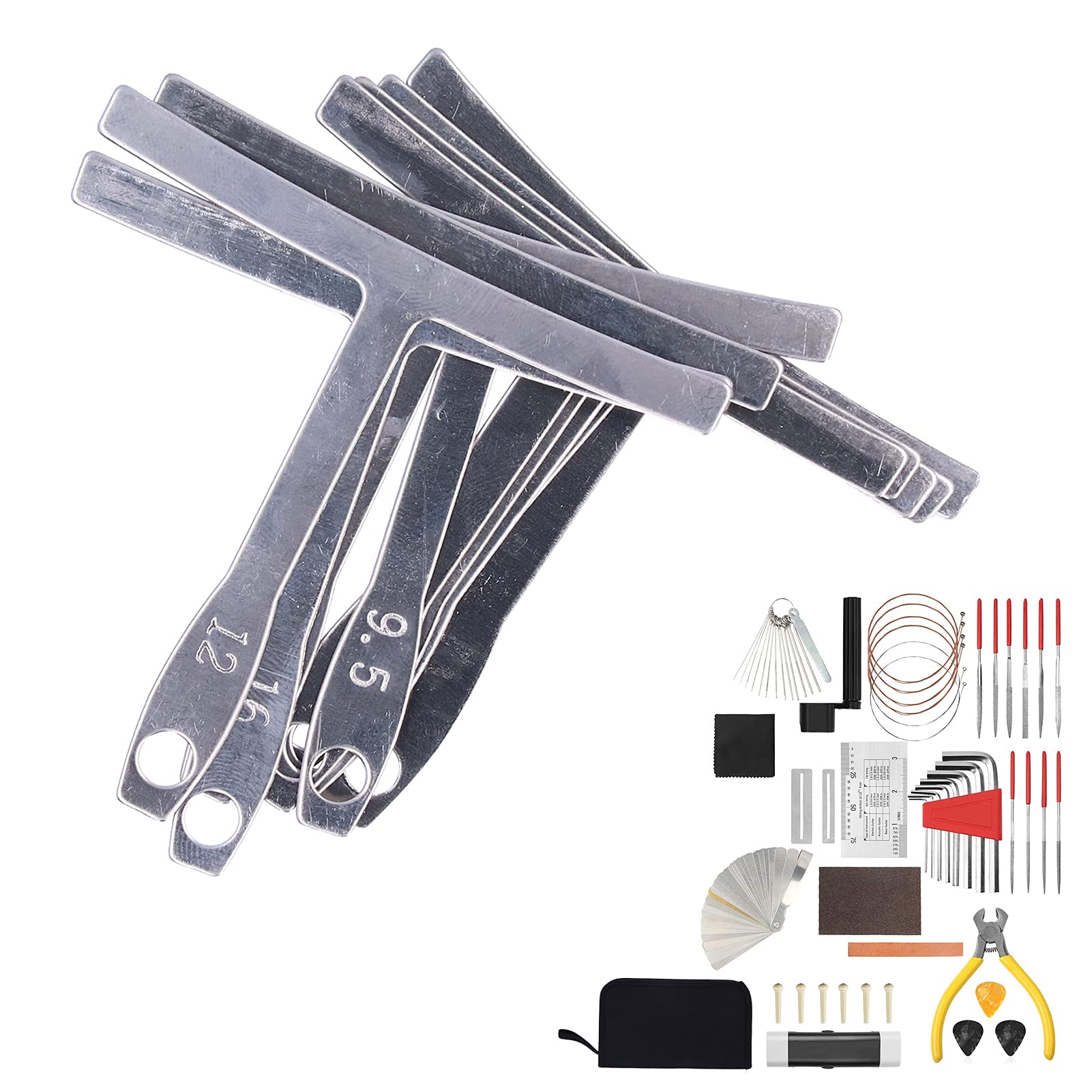 Strumenti di Riparazione per Chitarra Kit di Strumenti per Avvolgitore di Corde per Chitarra Accessori Completi per Chitarra Kit di Riparazione e Manutenzione per Avvolgitore di