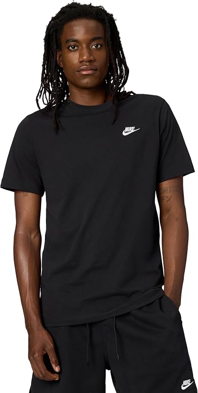 NIKE Men's Sportswear Club T-Shirt (Pack of 1)