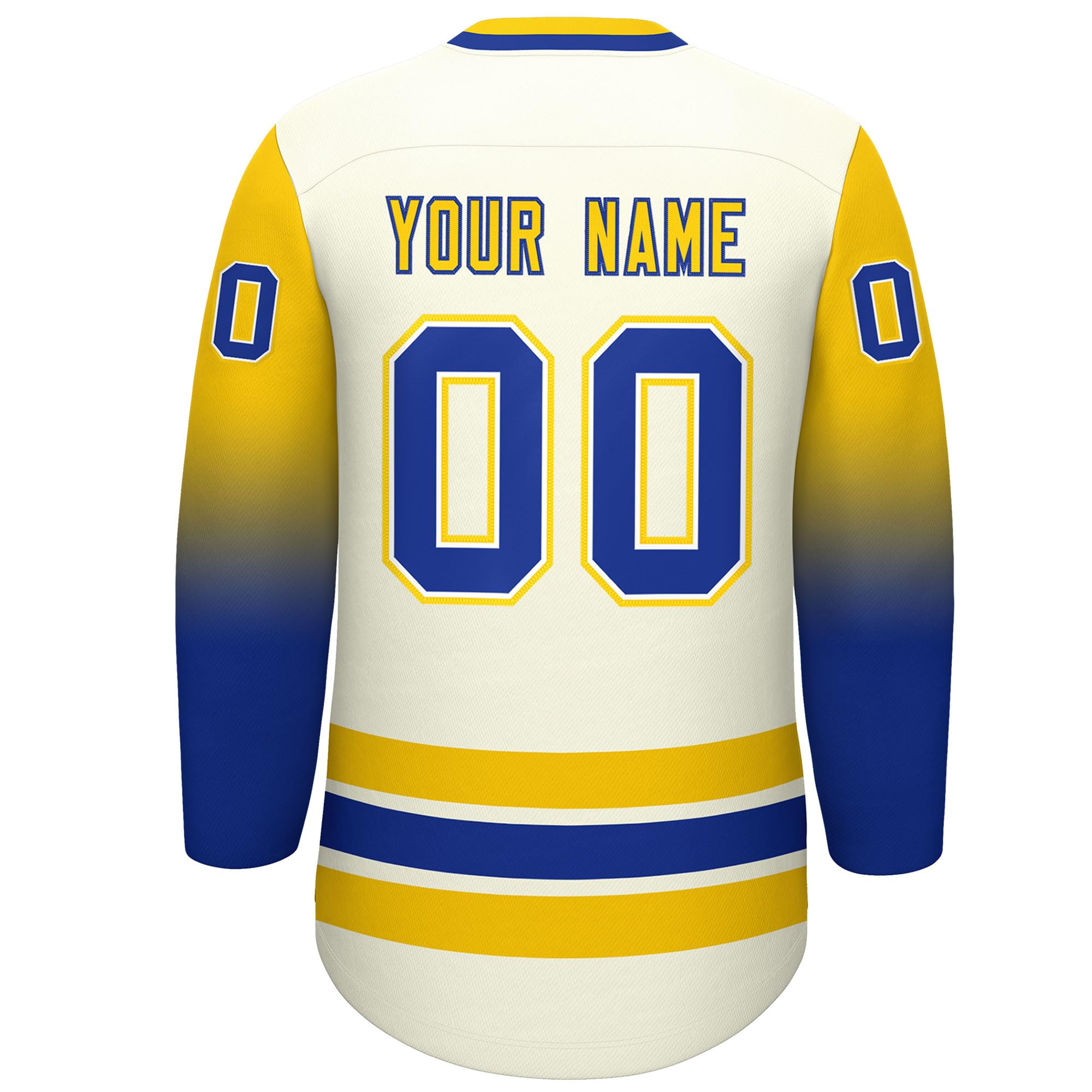 Custom Gradient Hockey Jersey for Men Youth Personalized Sports Shirt Stitched or Printed Team Name Number