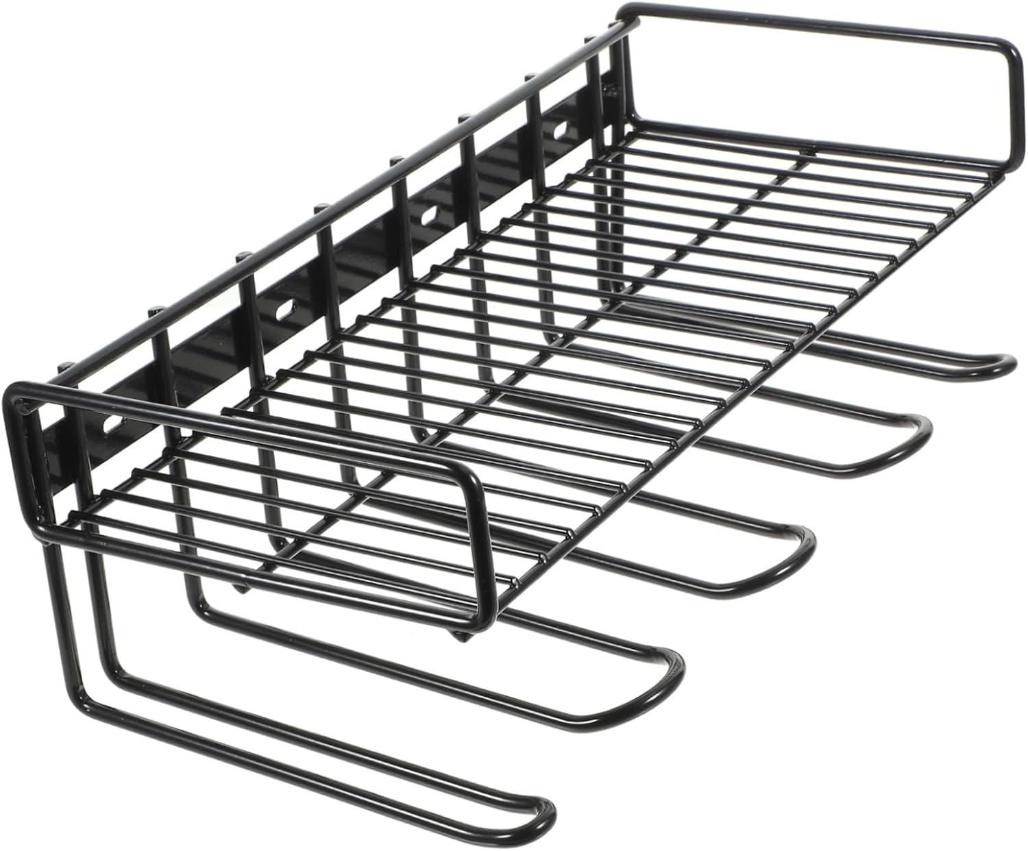 Heavy Duty Utility Rack Power Tool Organization Wall-mounted Electric Drill Storage Rack Sturdy Metal Organizer