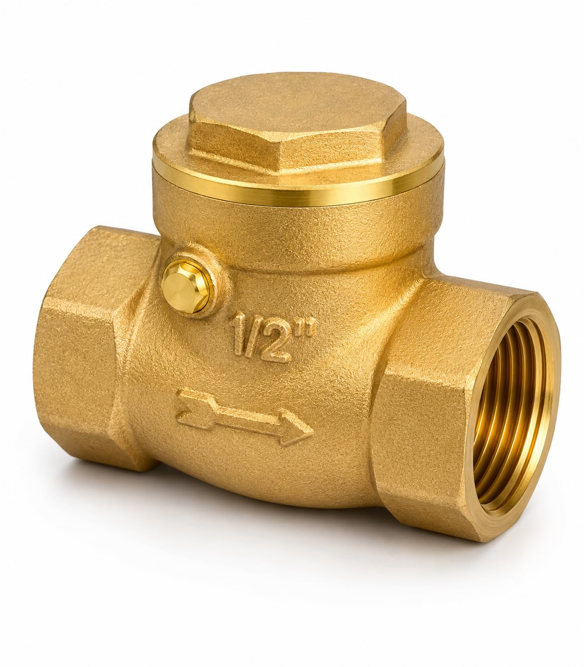 Brass Non Return Valve 1/2 Inch - AMAZOR -5