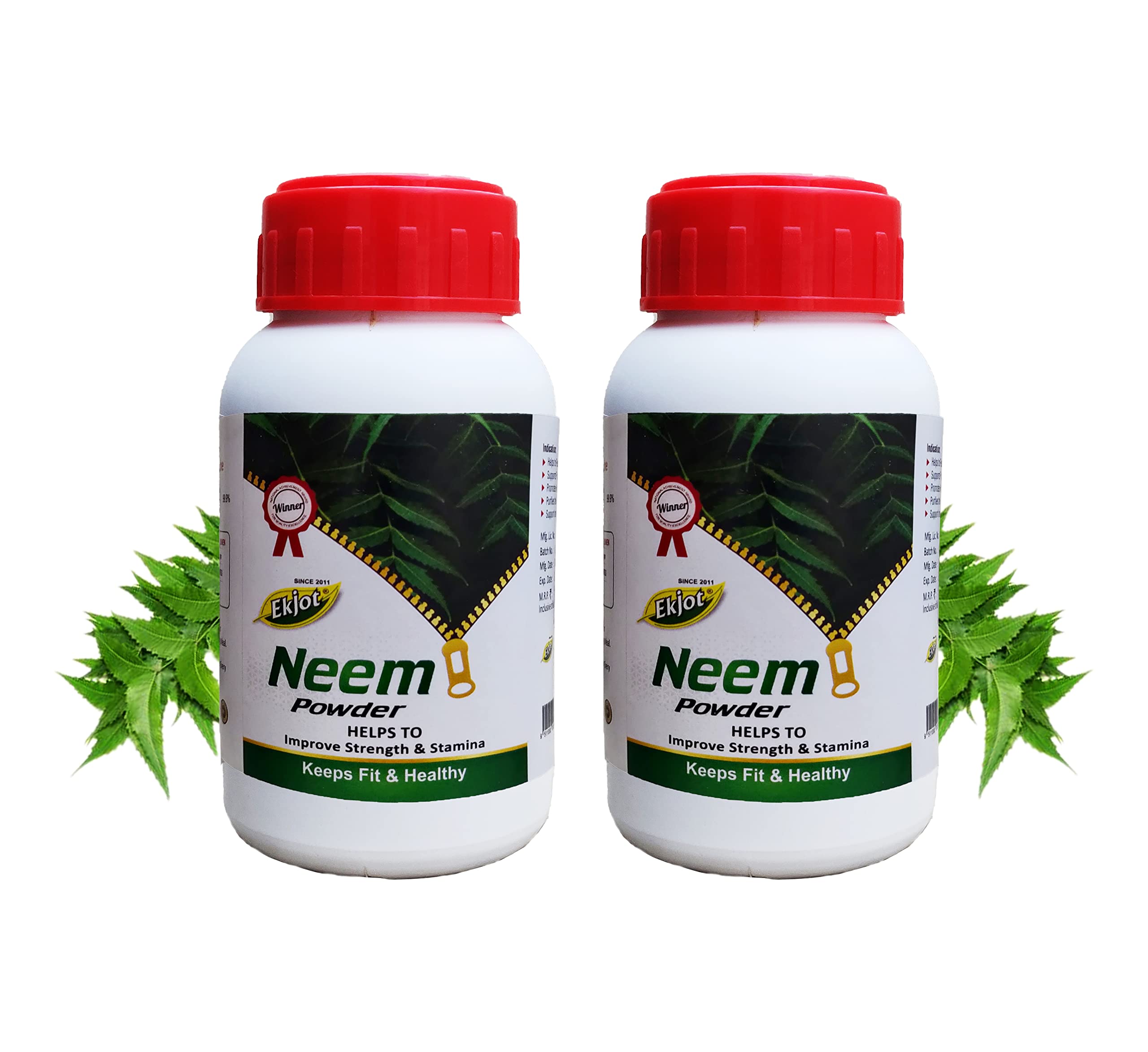 EKJOT HERBALS Ayurvedic Neem Leaves Powder | Healthy Hair & Hair Cleanser | Purifies Blood | 100% Pure & Natural GMP Certified Product, 100gms (Pack of 2) (B08PZBY6XX) Amazon Price History, Amazon Price Tracker