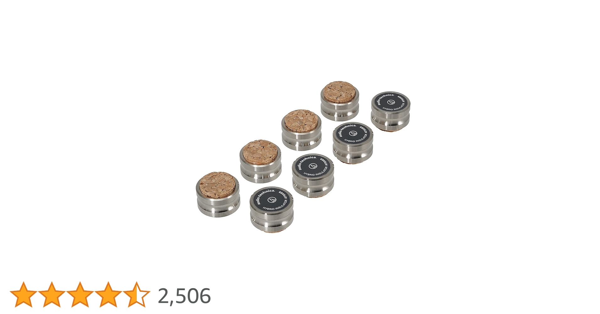 【新品】オーディオテクニカ ハイブリッドインシュレーター AT6089CK AT6089CK｜AVアクセサリー：イクイップメント｜オーディオテクニカ