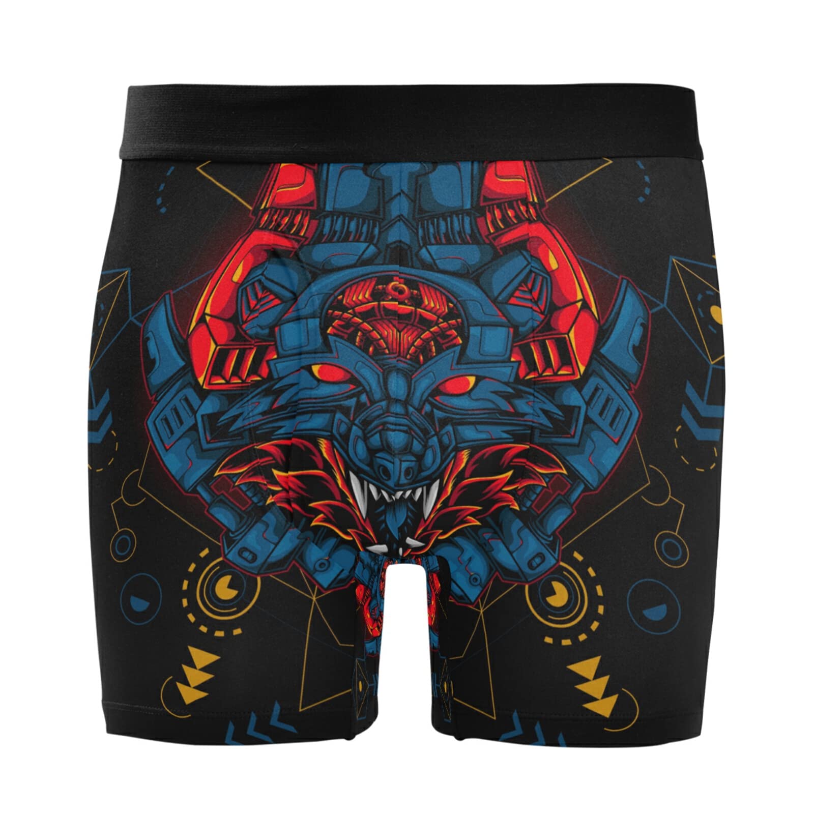 Ropa interior cómoda para diario bóxer hombre Vnurnrn lobo 7