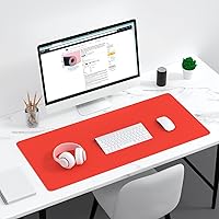 Vista 168 de Dapesuom Alfombrilla grande para mouse, alfombrilla de mouse para juegos extendida con bordes cosidos, alfombrillas de escritorio de tamaño completo