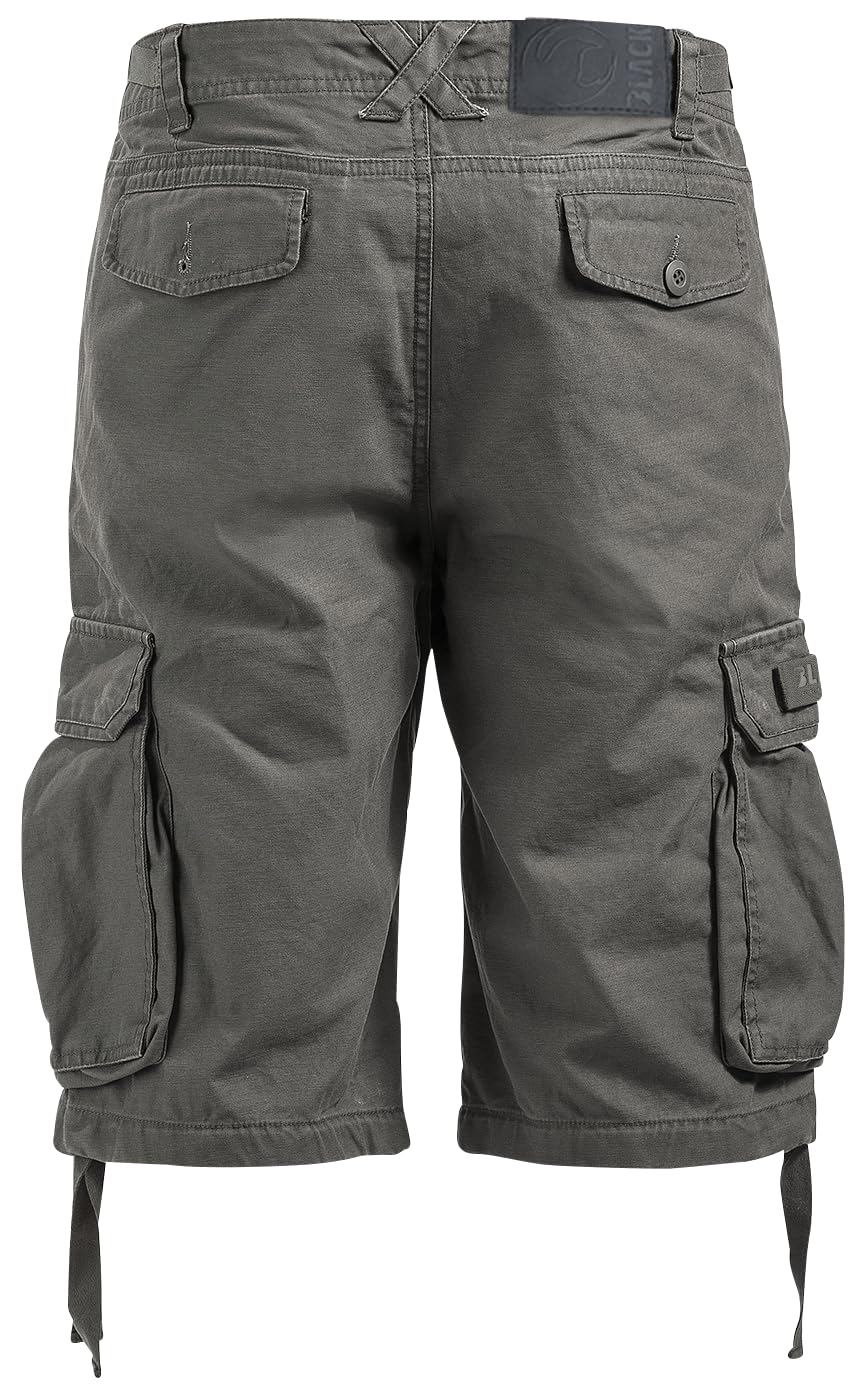 Black Premium by EMP Herren Schwarze Shorts mit großen Taschen