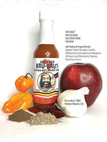 Miniatura 5 de BROTHER BRU-BRU'S Salsa picante africana I sin sal I sin azúcar I sin gluten I Vegano