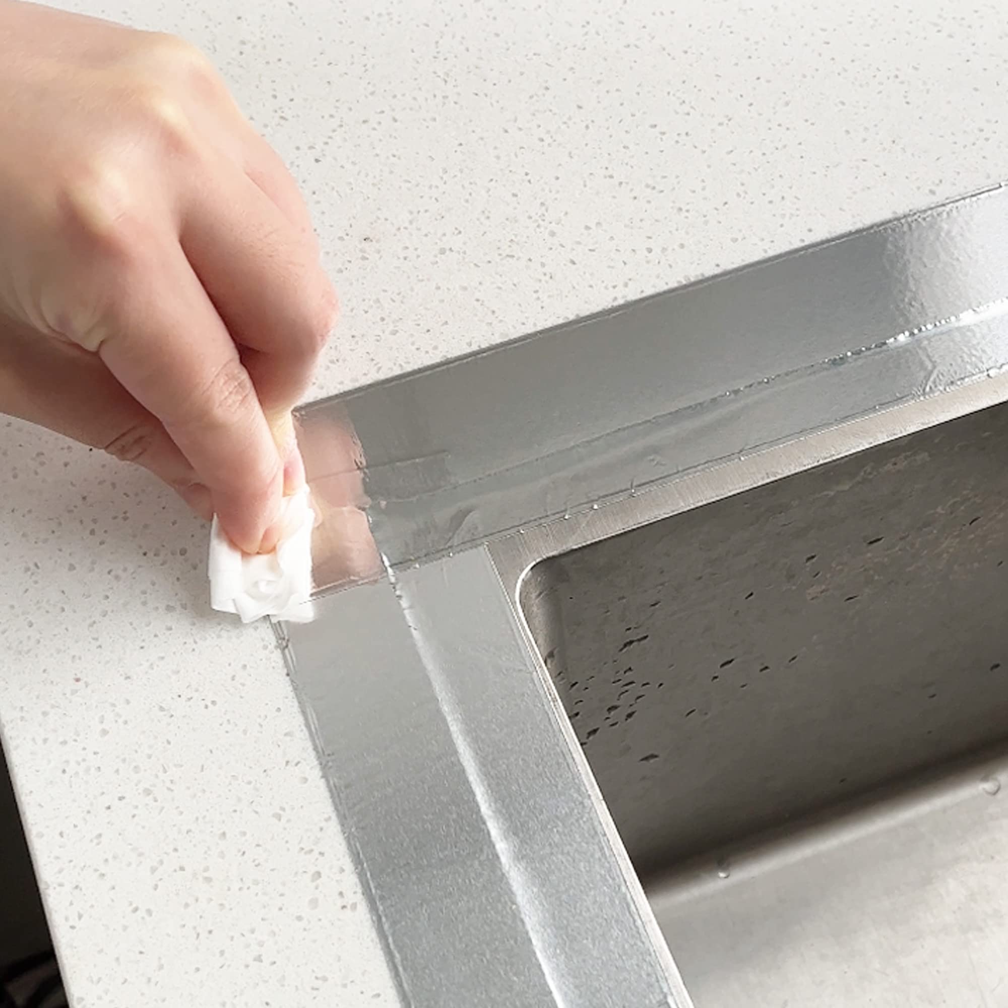 TAPEBEAR Cinta Adhesiva De Aluminio 50mm x 46m-Sella, repara y aisla-Resistente al agua y altas temperaturas, Cinta de Aluminio para Sellar Sistemas, conductos y Aire Acondicionado