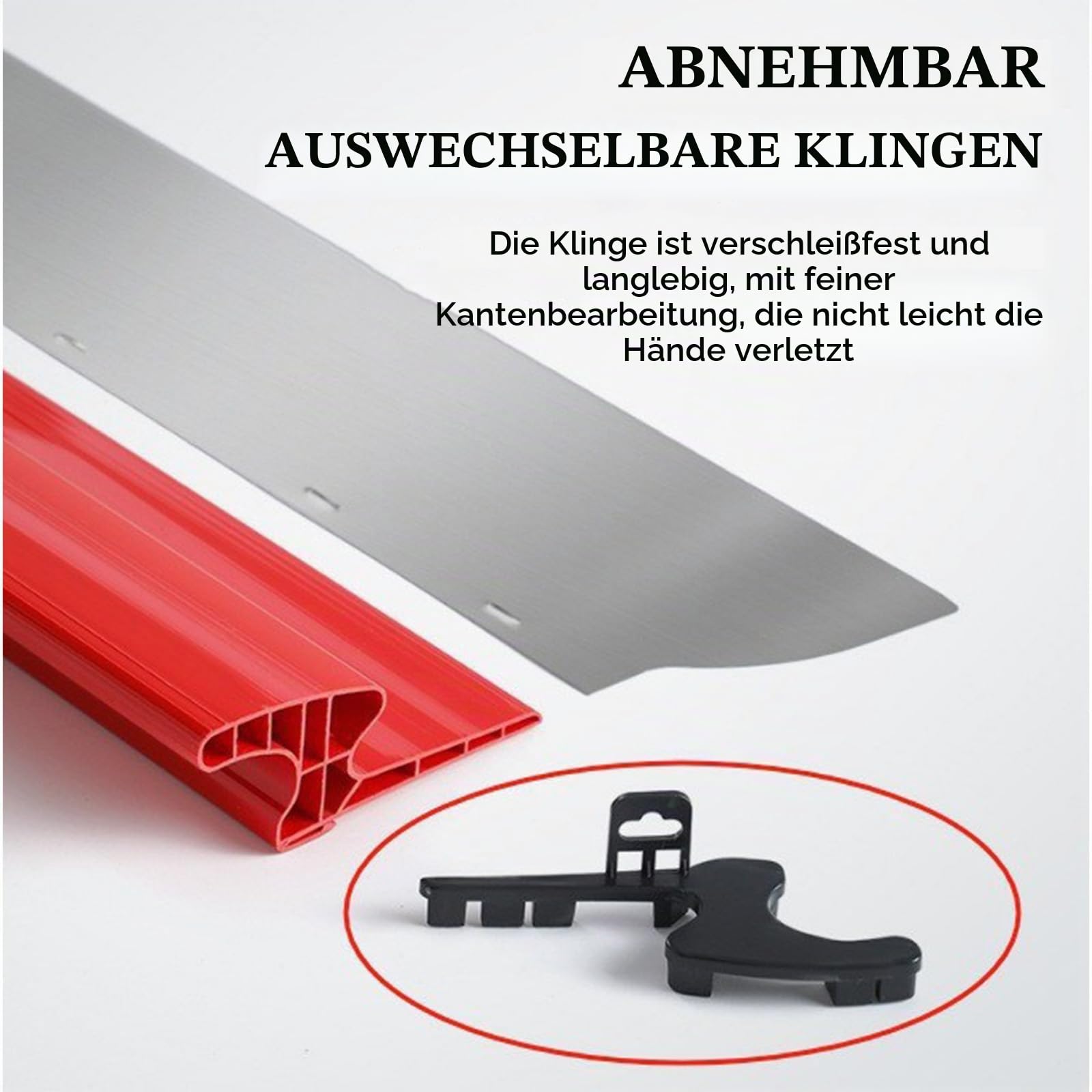 Flächenspachtel, 11 Stck 0,5mm Spachtel Set Edelstahlklinge Spachtel Werkzeug 80cm/60cm/40cm/25cm Flächenspachtel Set für Große Arbeitsbereich Wand Dekoration mit Teleskopstange Box Handschuhe