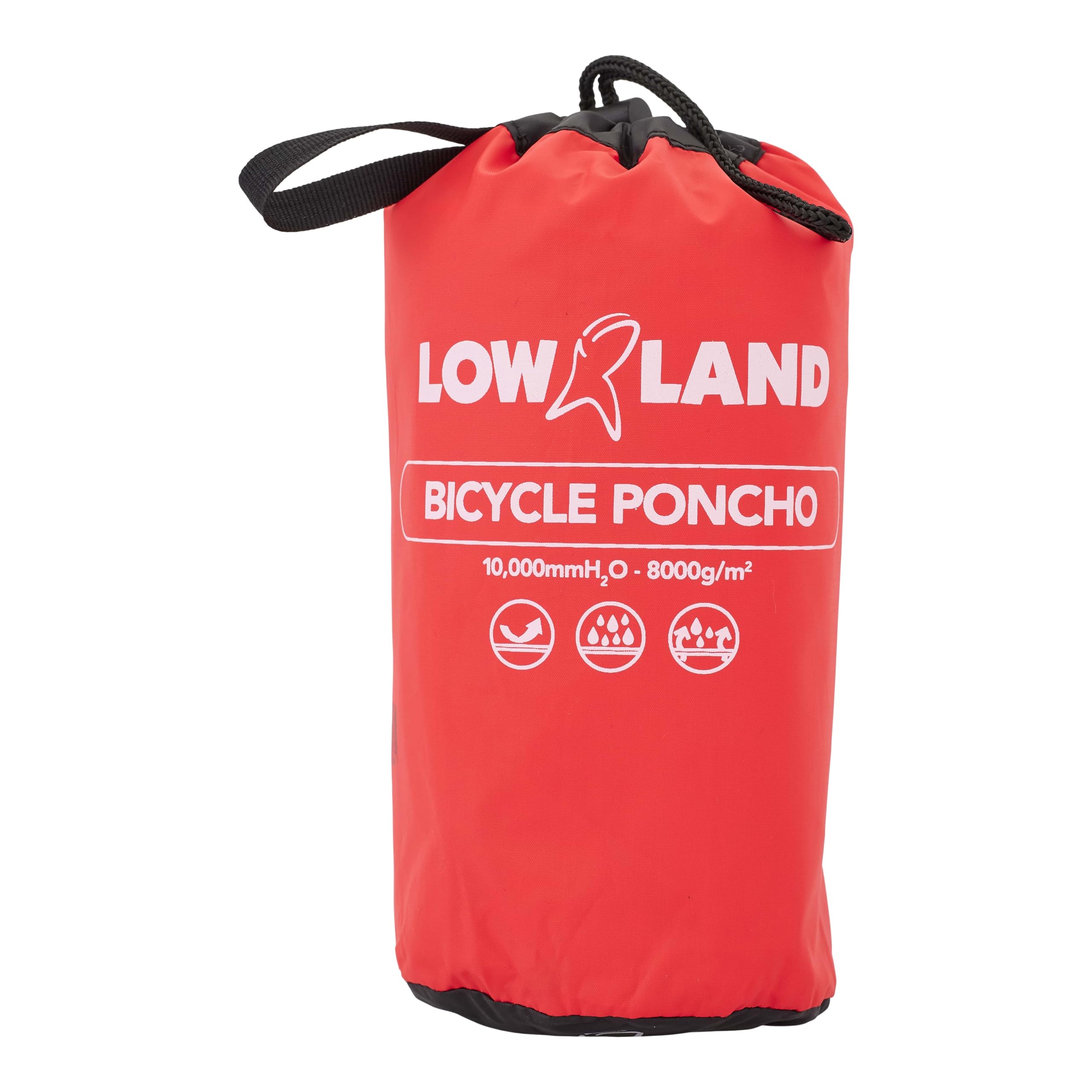 Lowland Outdoor® Poncho de Pluie pour vélo