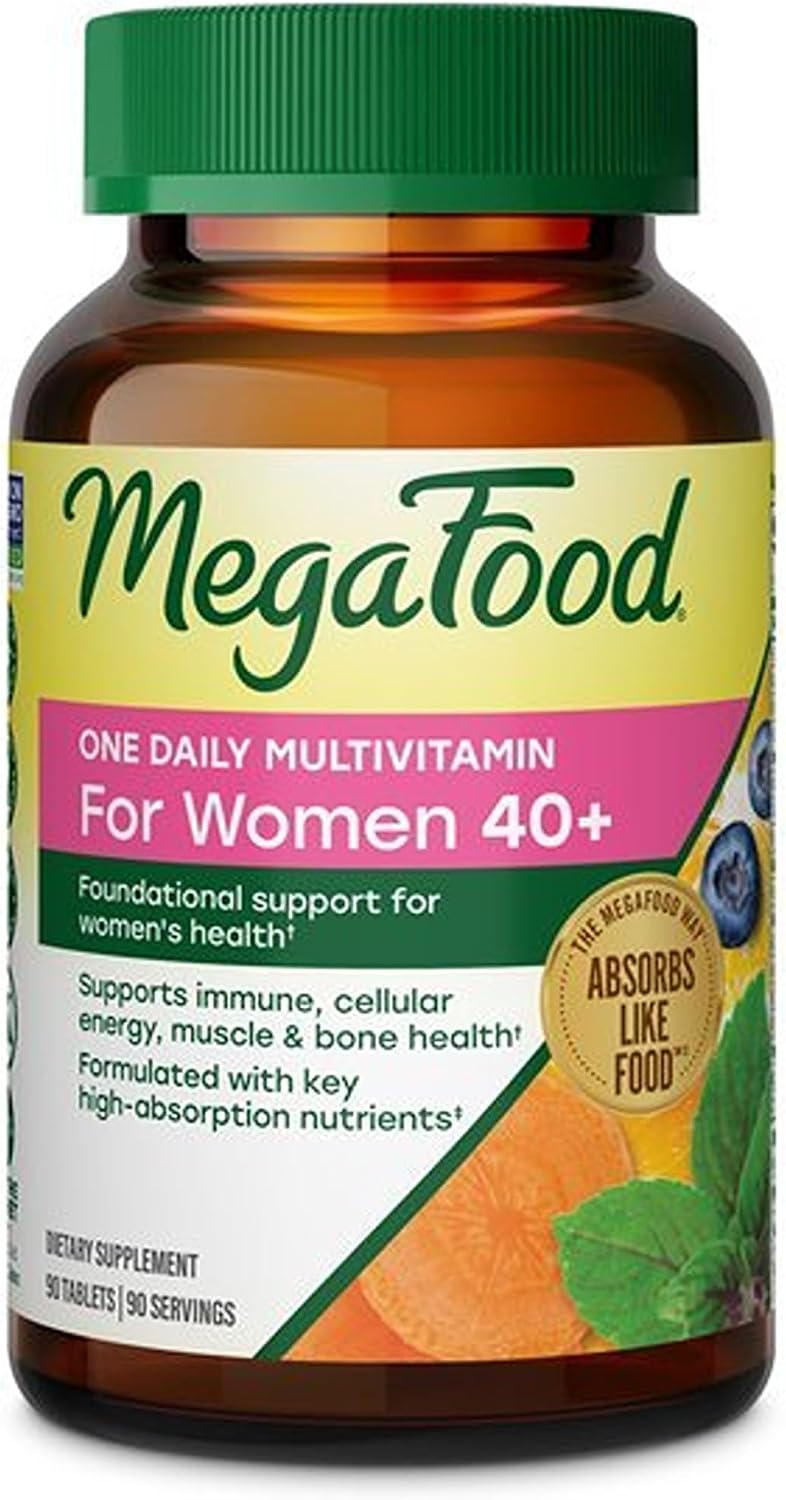 Megafood Women Over One Daily Multivitamin And Mineral Dietary Supplement Vegetarian Tablets