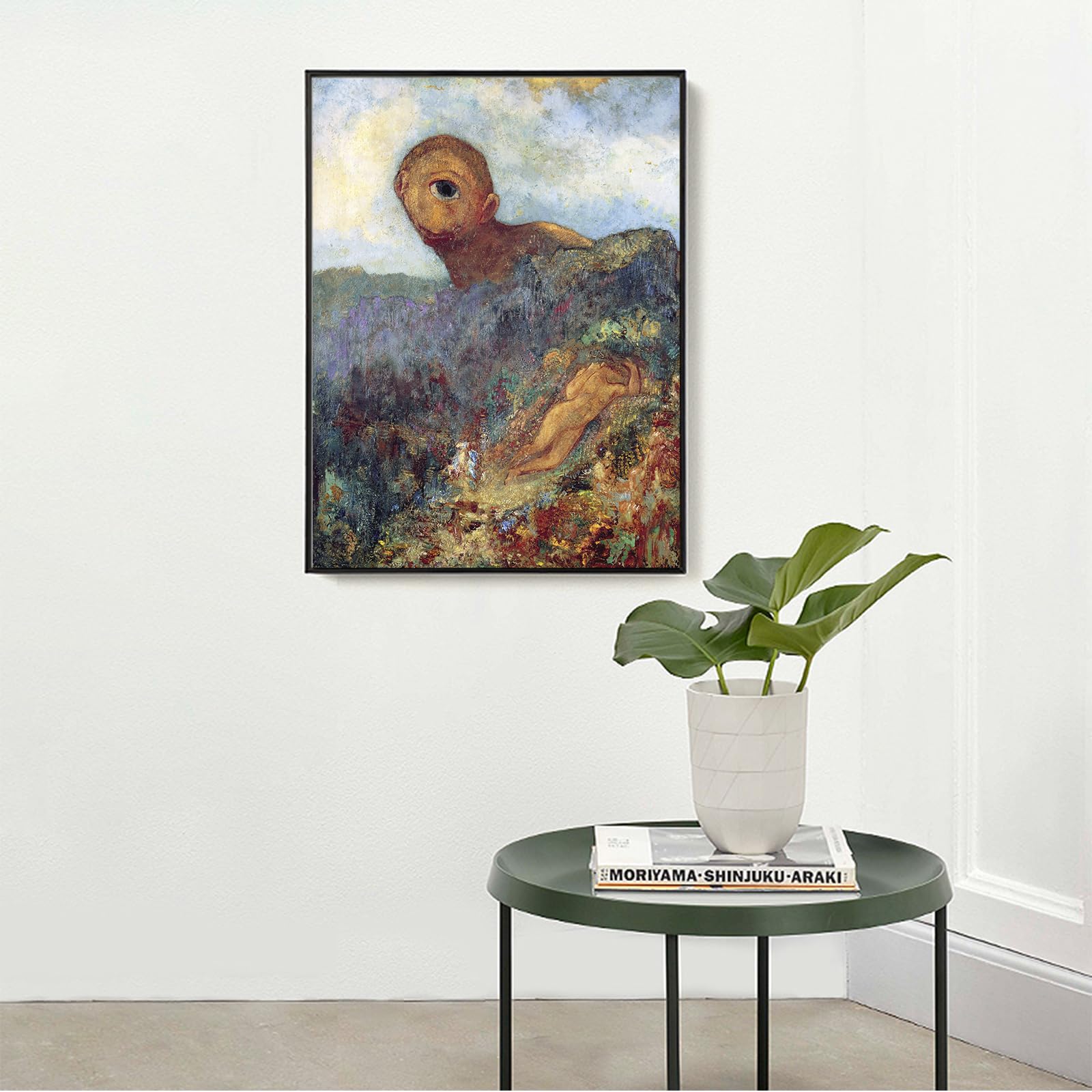 Odilon Redon Prints - Pintura do Ciclope - Arte de Parede