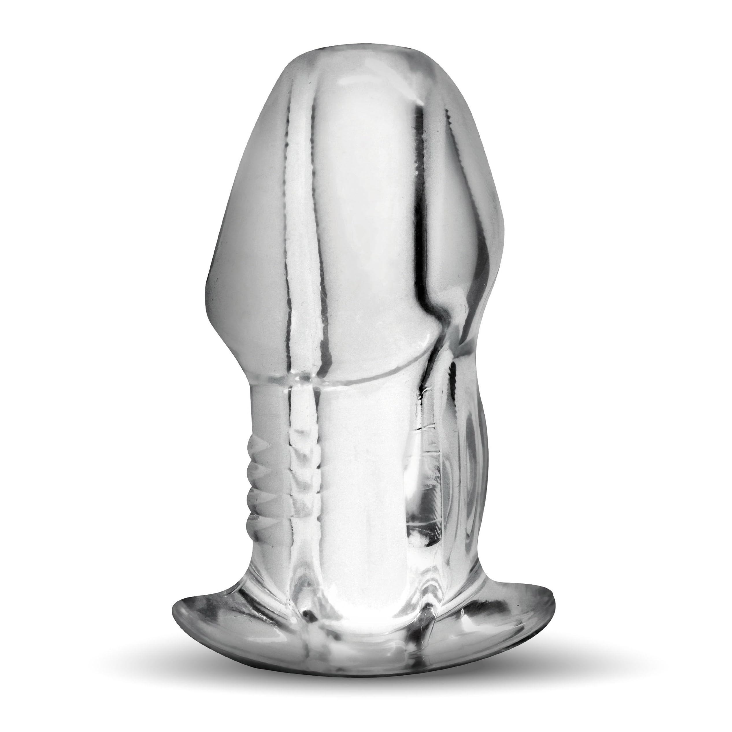 Amazon.com: Master Series Dicked Clear Hollow Butt Plug – Extra Large Anal  Plug with Tapered Tip & Flared Base, See-Through Anal Toy for Insertion,  Filling & Stretching – Phthalate-Free TPE, 2.5” Wide :