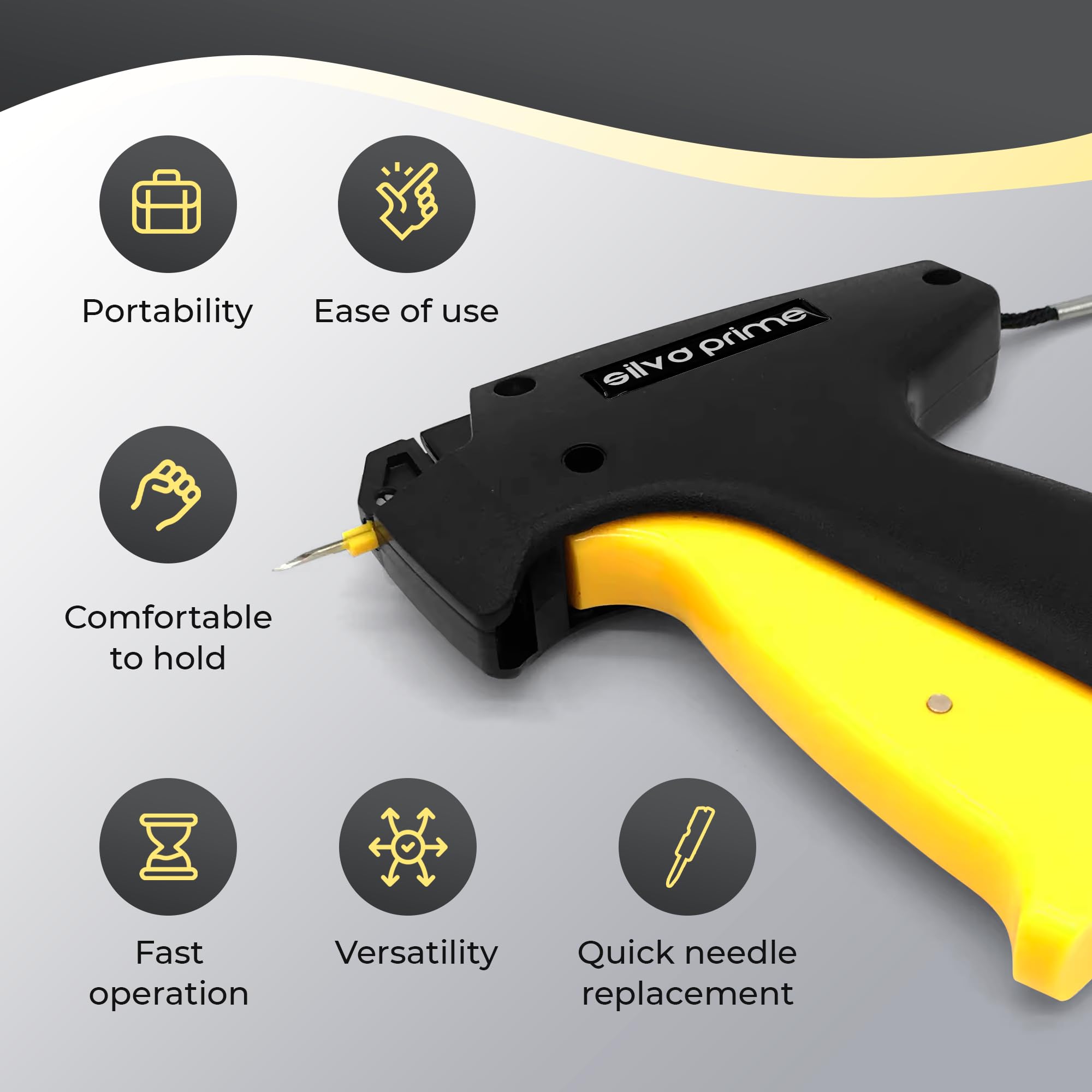 Micro 4000-Pc Stitch Gun Kit With Fasteners - Fabric Tagging Gun With 2 ...
