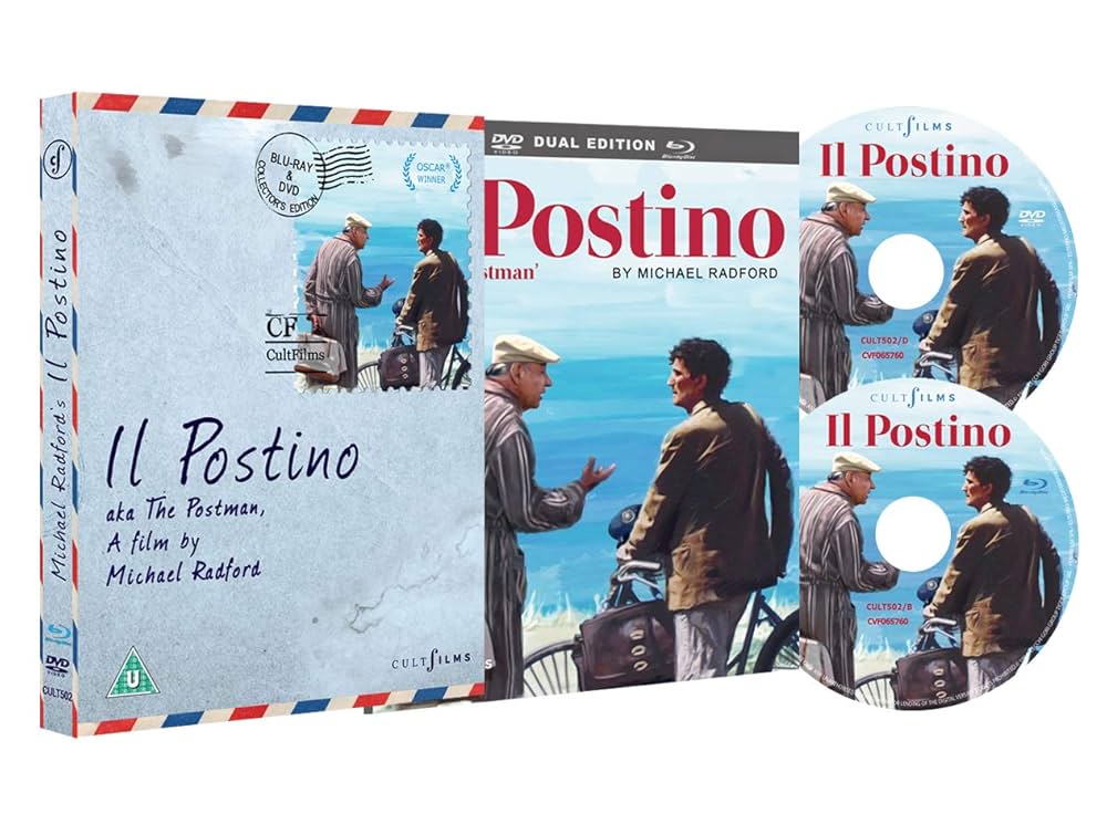Amazon.co.jp | Il Postino (Blu-Ray+DVD) [Edizione: Regno